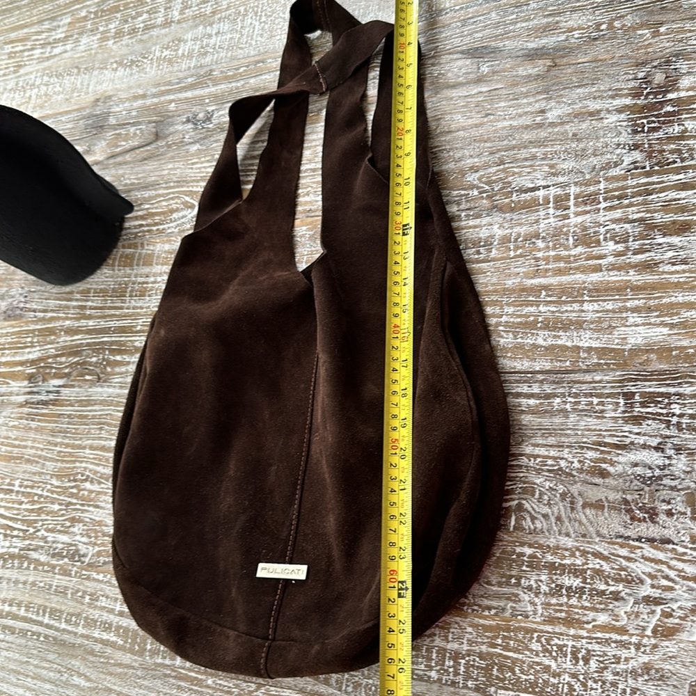 Pulicati - Leather suedette bag - EUC - Picture 8 of 10